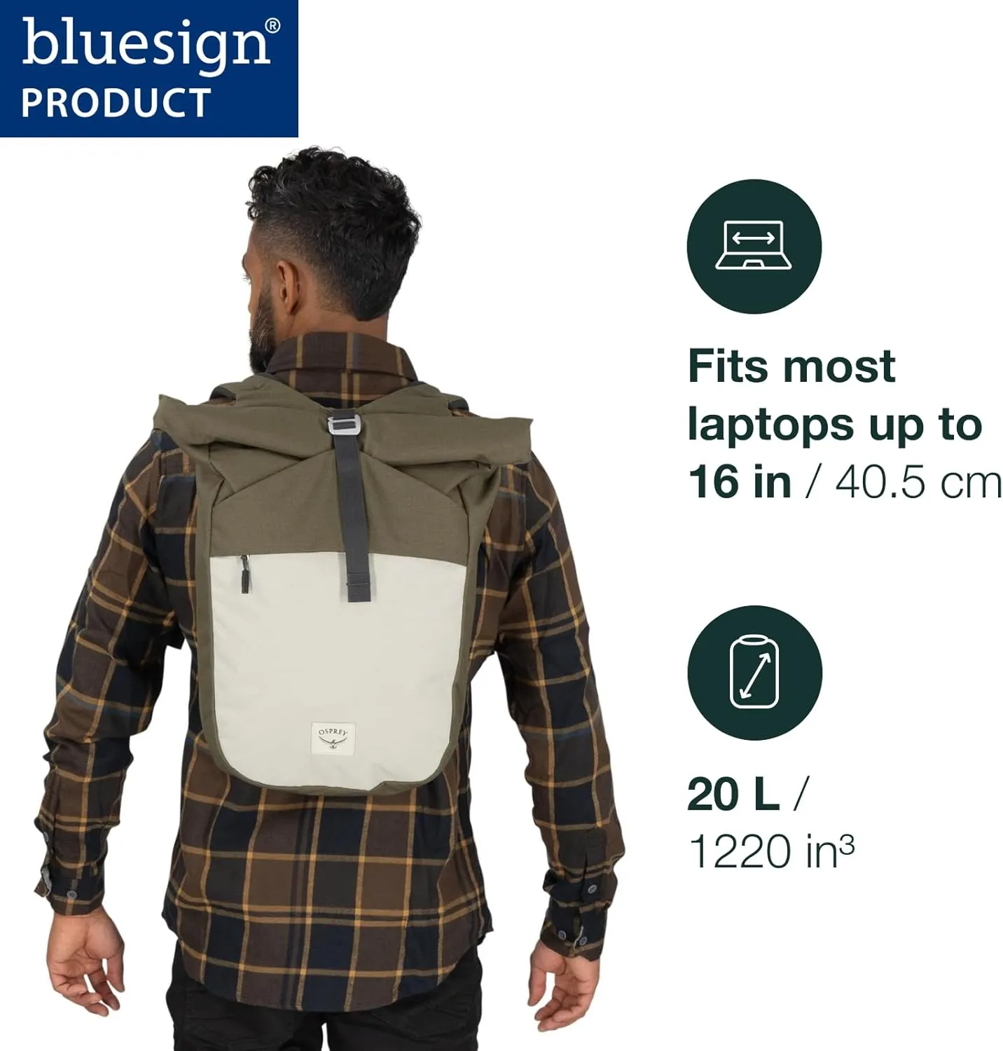 Osprey Arcane Zip Top Tote Backpack