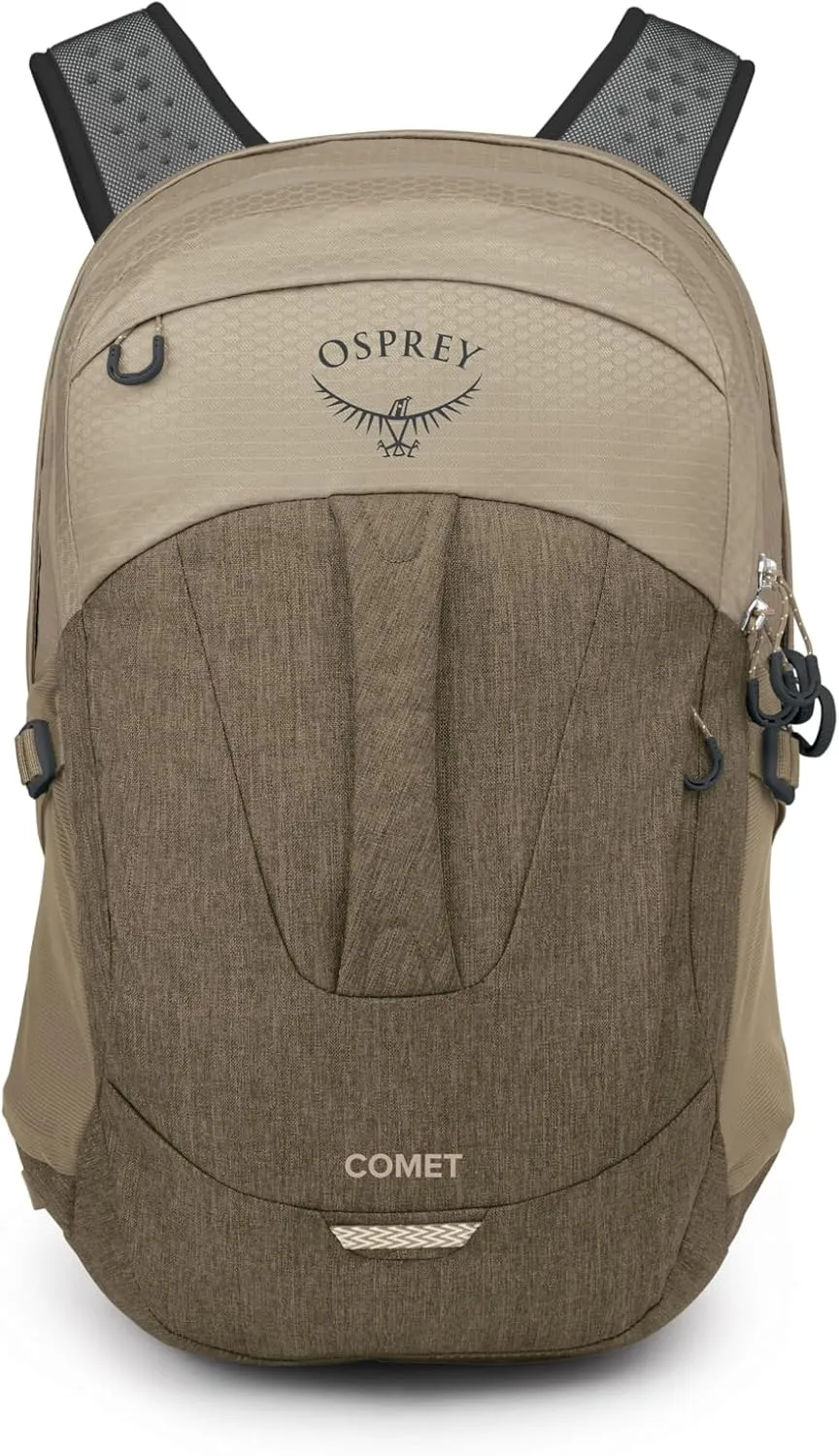 Osprey Comet Laptop Backpack, Alpaca Tan/Latte Brown Heather