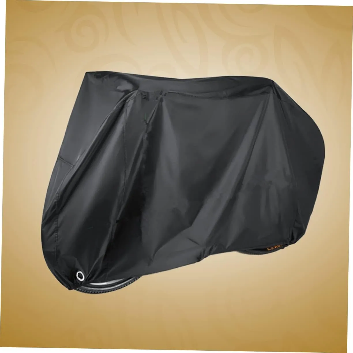 Outdoor Bike Cover 190t Waterproof Scooter Rainproof Uv Quick Install w Elastic Bottom Compact Storage Bag Included