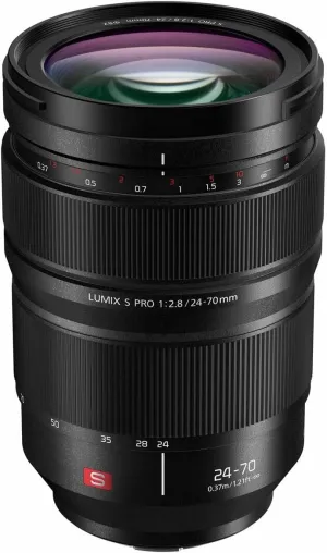 Panasonic Lumix S Pro 24-70mm F2.8 L-Mount Interchangeable Lens for Lumix S Series Full-Frame Digital Cameras - S-E2470 (USA)