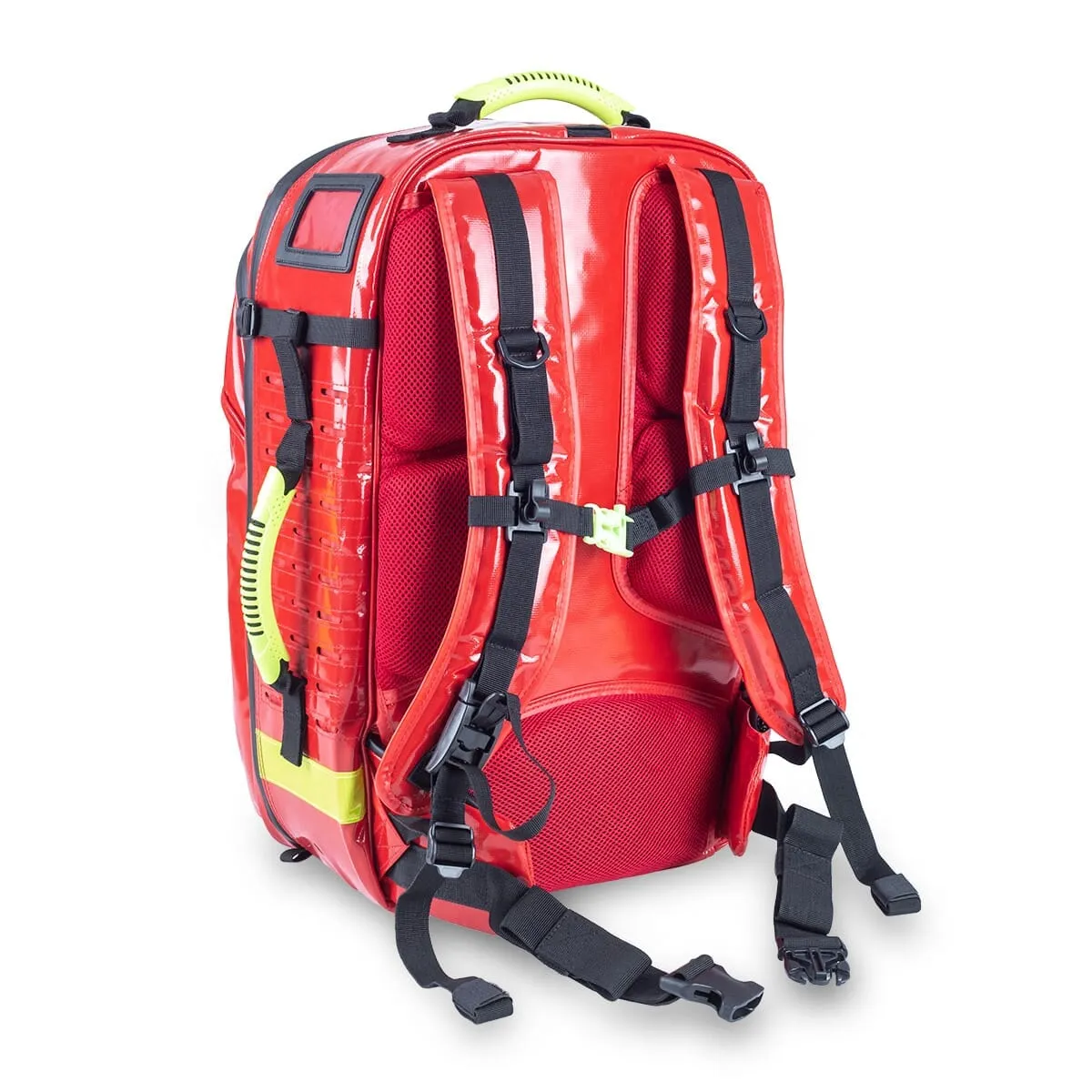 PARAMEDS EVO BIG-SIZED RESCUE TACTICAL BACKPACK, RED TARPAULIN