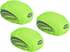 PATIKIL Bike Helmet Cover, Motorcycle Helmet Rain Covers Waterproof Bicycle Helmets Covers with Reflective Strip for Road Cycling