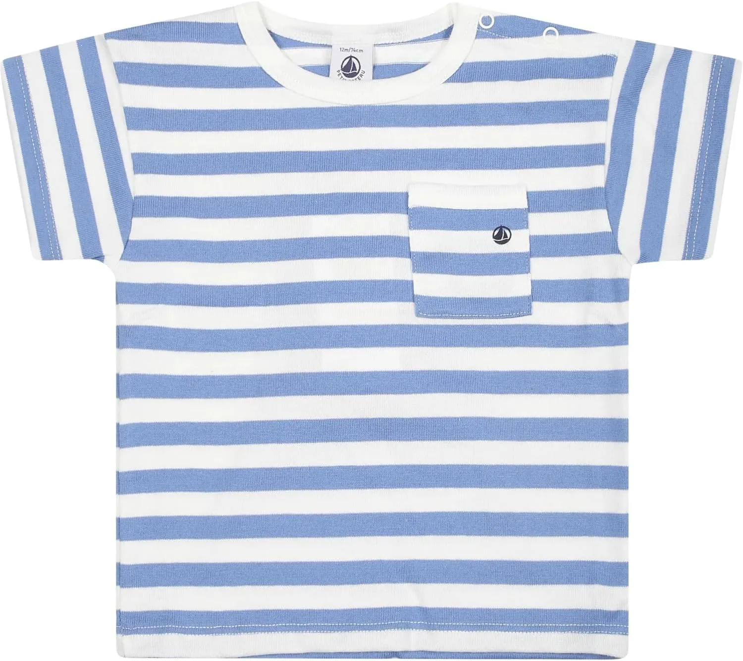 Petit Bateau Baby Boys Short-Sleeved Jersey T-Shirt Sizes 6-36 Months