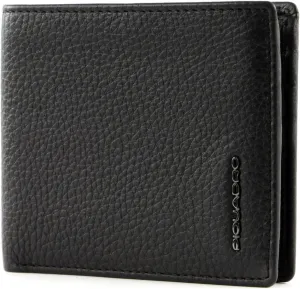 Piquadro Men's Credit Card Case, Black (Nero), 11 Centimeters