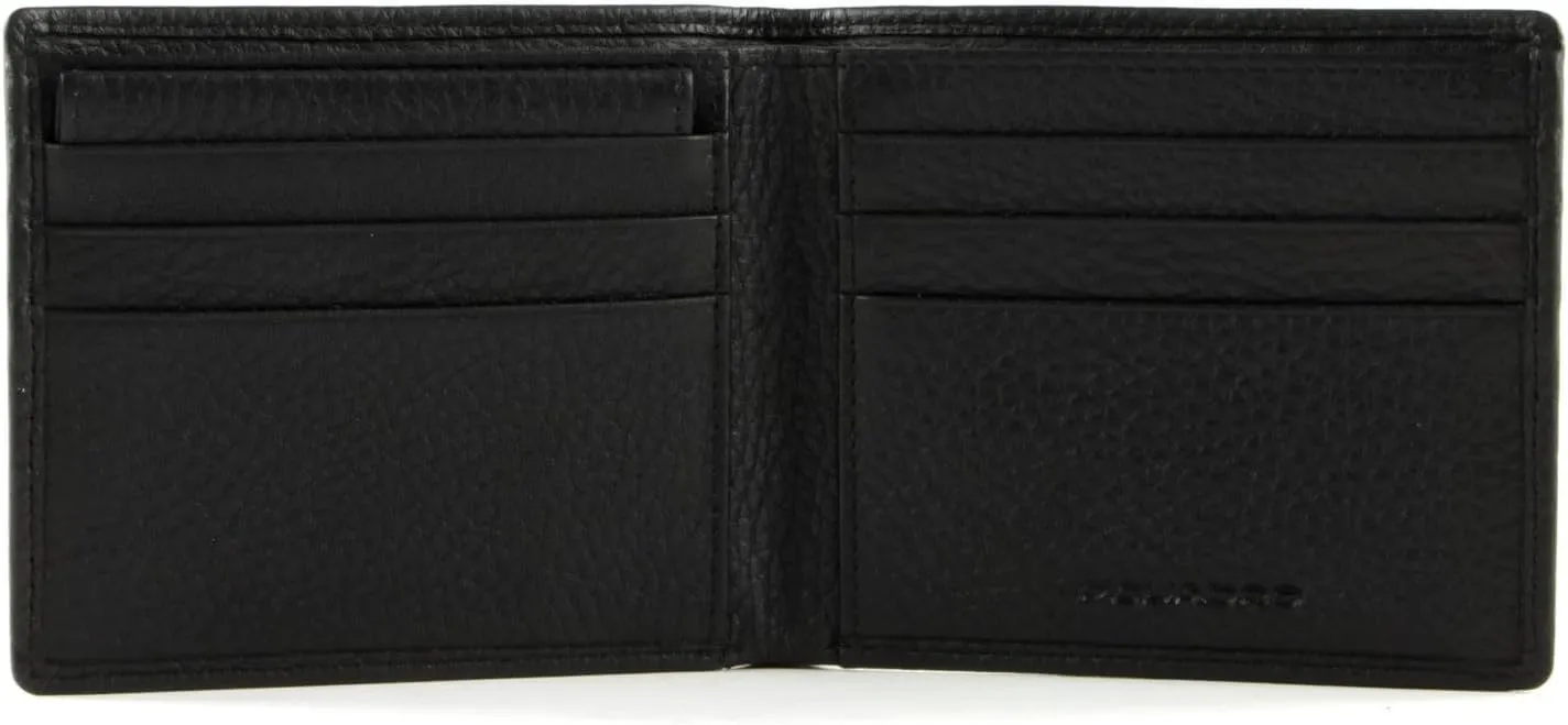 Piquadro Men's Credit Card Case, Black (Nero), 11 Centimeters