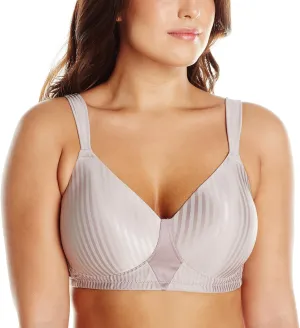 PLAYTEX Women's Perfectly Smooth Full-coverage Wireless T-Shirt Bra for Full Figures