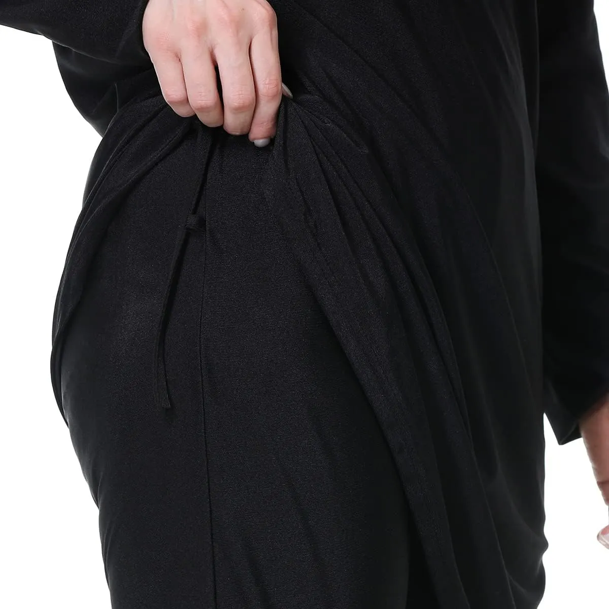 Plus Size Muslim Swimsuits for Women Modest Islamic Swimwear Burkini Full Cover Hijab Top Pants 3PCS Fat Bathing Suits