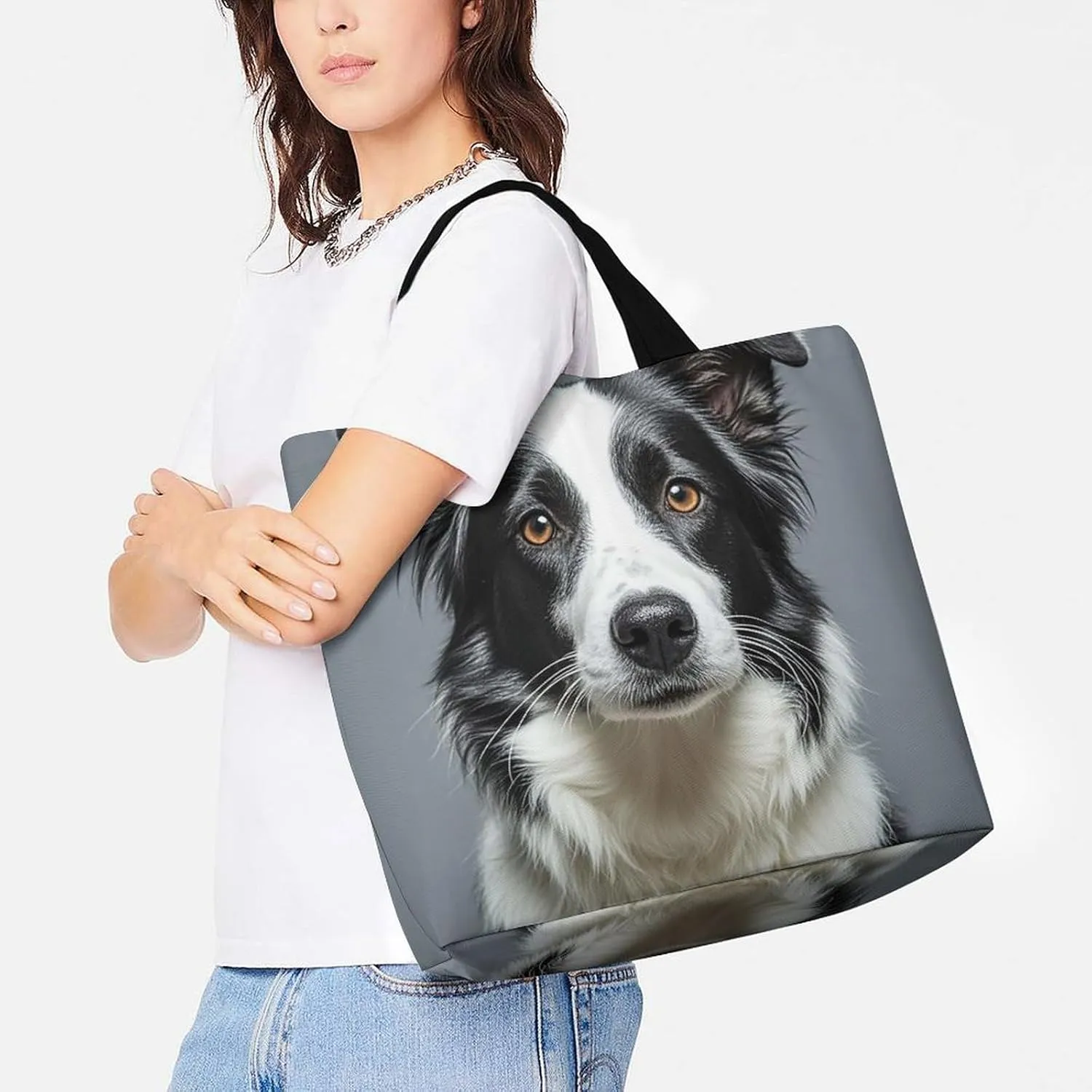 Poker Tournament Tote Bag for Women Reusable Grocery Shoulder Bags Shopping Bag for Travel, Groceries