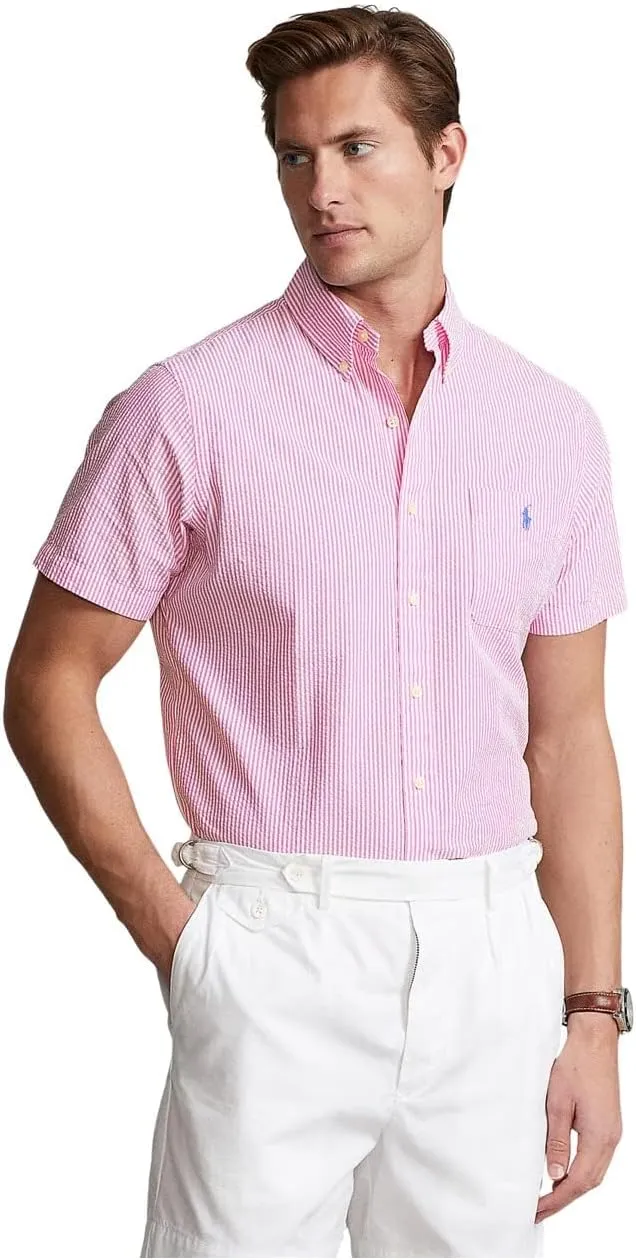 POLO RALPH LAUREN Men's Prepster Classic Fit Seersucker Shirt