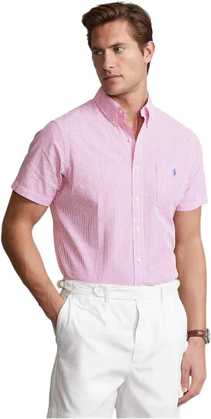 POLO RALPH LAUREN Men's Prepster Classic Fit Seersucker Shirt