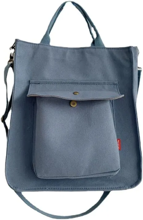 Pooyikoi New Corduroy Shoulder Bag Foreign Trade Retro Schoolgirl Canvas Diagonal Straddle Bag Art Versatile Handbag