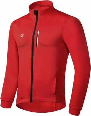Przewalski Cycling Bike Jackets for Men Winter Thermal Running Jacket Windproof Breathable Reflective Softshell Windbreaker