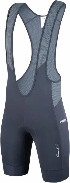 Przewalski Men's Cycling Bike Bib Short with Phone Pockets,4D Padded Breathable Biking Bicycle Bib Tights