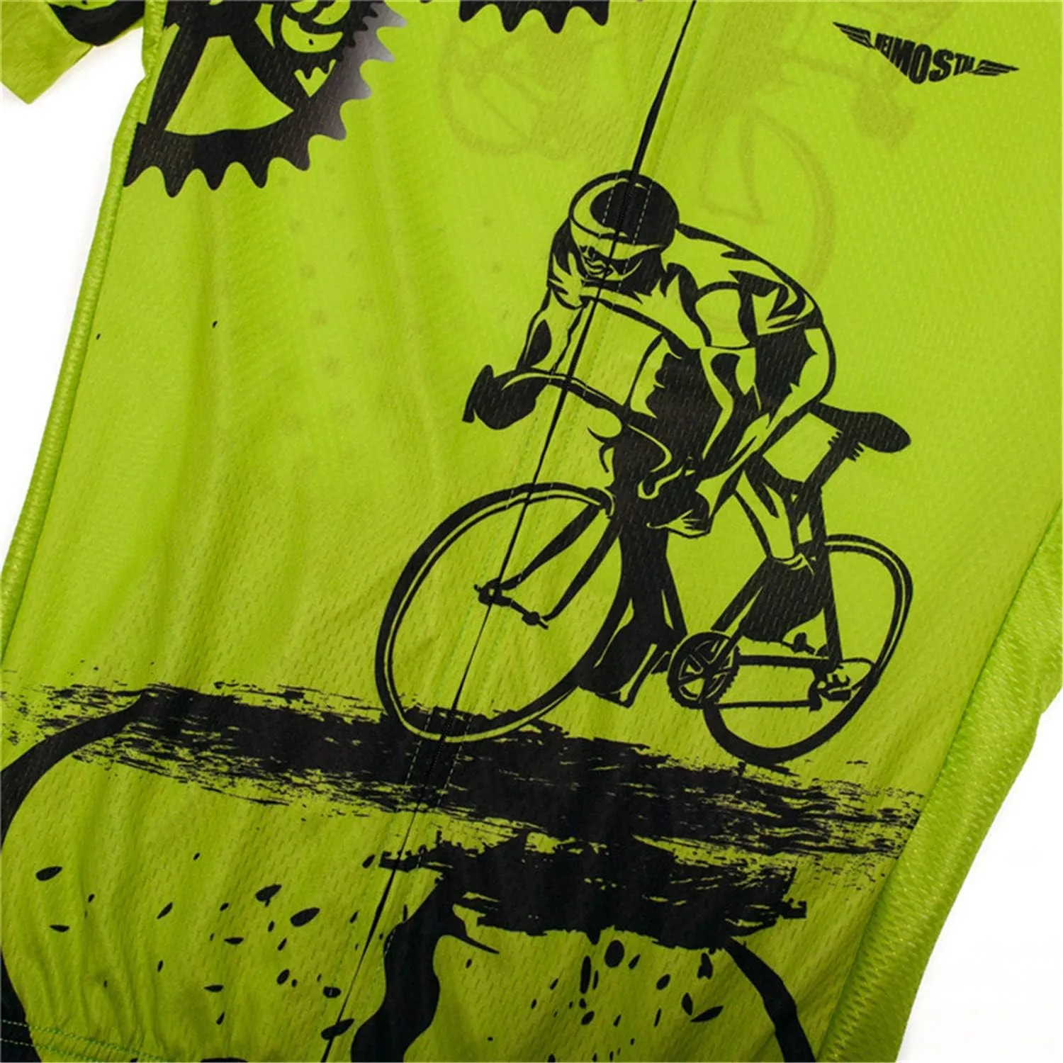 PSPORT Men's Cycling Jersey Sets Short Sleeve Bike Clothing Suits Road Biking Clothes Gel Pad Bicycle Outfits