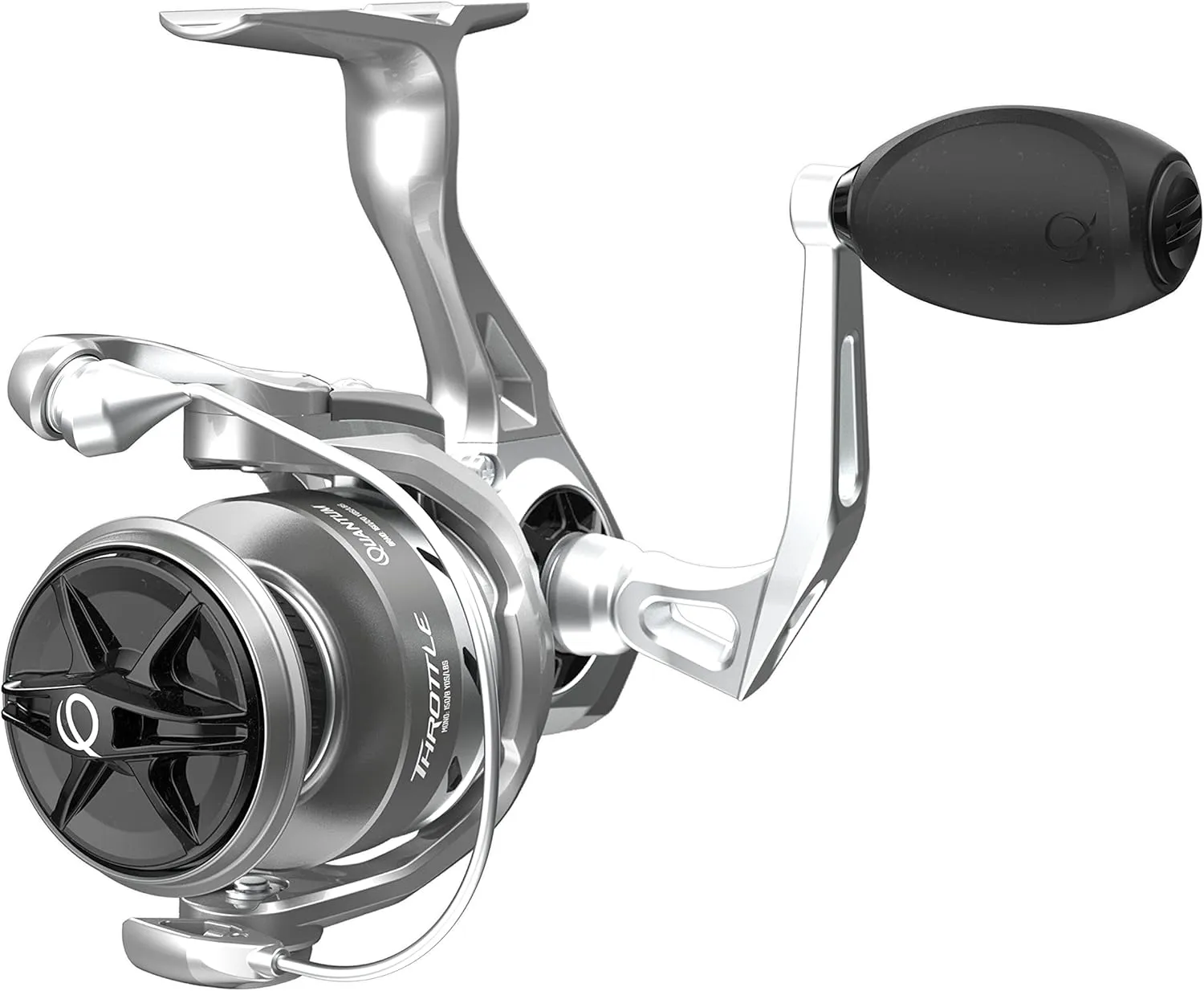 Quantum Throttle Spinning Fishing Reel, Dura-Lok Anti-Reverse Clutch