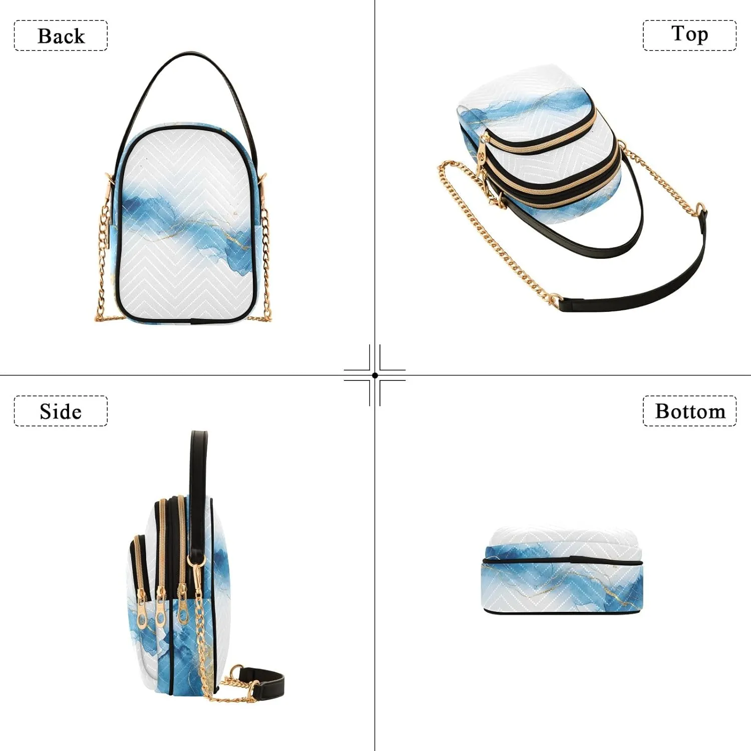 Quilted Shoulder Bags Travel Handbags