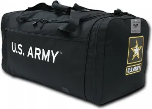 Rapiddominance Army Deluxe Duffle Bags, Black