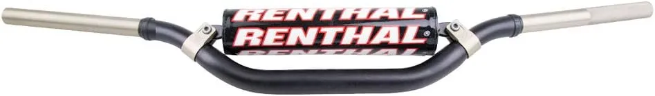 Renthal Twinwall 1 1/8" Handlebar Ricky Carmichael Bend (#997) Black - Fits: Husqvarna TC 510 2006-2008