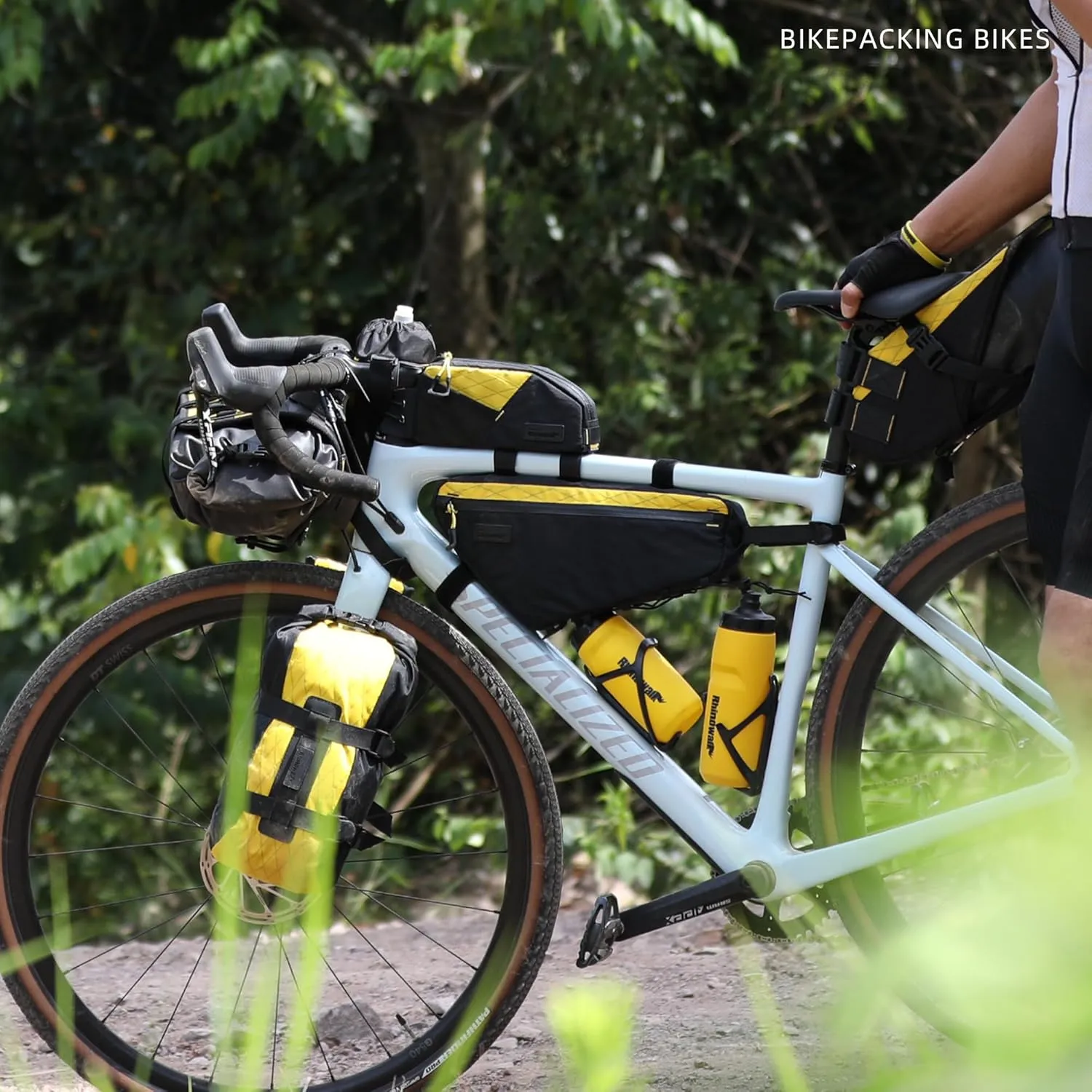 Rhinowalk Bike Frame Bag Waterproof Bike Triangle Bag Bicycle Pouch Under Tube Bag Professional Cycling Accessories