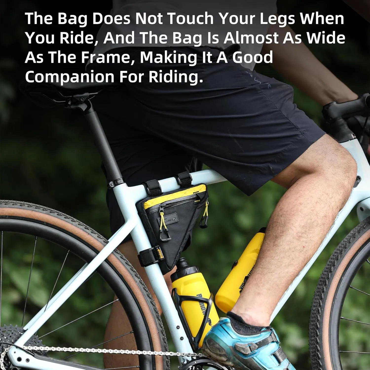 Rhinowalk Bike Frame Bag Waterproof Bike Triangle Bag Bicycle Pouch Under Tube Bag Professional Cycling Accessories