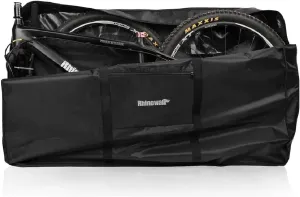Rhinowalk Folding Bike Carry Bag 26 Inch Thick Bicycle Transport Storage Case Bike Travel Bag for Air Travel,Transport,Shipping Professional Cycling Accessories