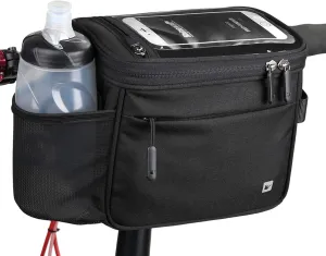 Rhinowalk Insulated Handlebar Bag for Bike - Bicycle Basket Front Storage Bag Mini Shoulder Bag Handbag with Detachable Shoulder Strap