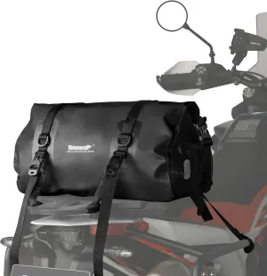 Rhinowalk Motorcycle Saddle Bag Motorbike Travel Tail Bag 20L Waterproof Pannier Storage Bag Motor Bike Accessories Powersports Luggage (Black)