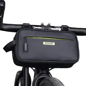 Rhinowalk Multifunction Bike Handlebar Bag Front Bag 3L Bicycle Frame Bag Waterproof Shoulder Bag Handbag Waist Bag