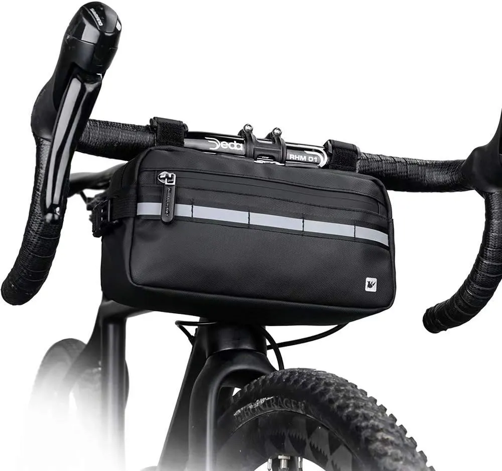 Rhinowalk Multifunction Bike Handlebar Bag Front Bag 3L Bicycle Frame Bag Waterproof Shoulder Bag Handbag Waist Bag