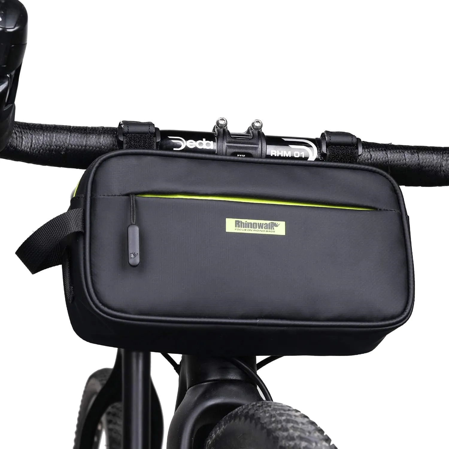 Rhinowalk Multifunction Bike Handlebar Bag Front Bag 3L Bicycle Frame Bag Waterproof Shoulder Bag Handbag Waist Bag