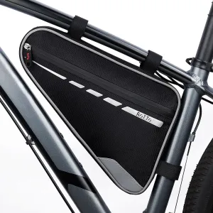 ROTTO Bike Triangle Frame Bag Bicycle Frame Storage Bag Under Top Tube Waterproof 2L