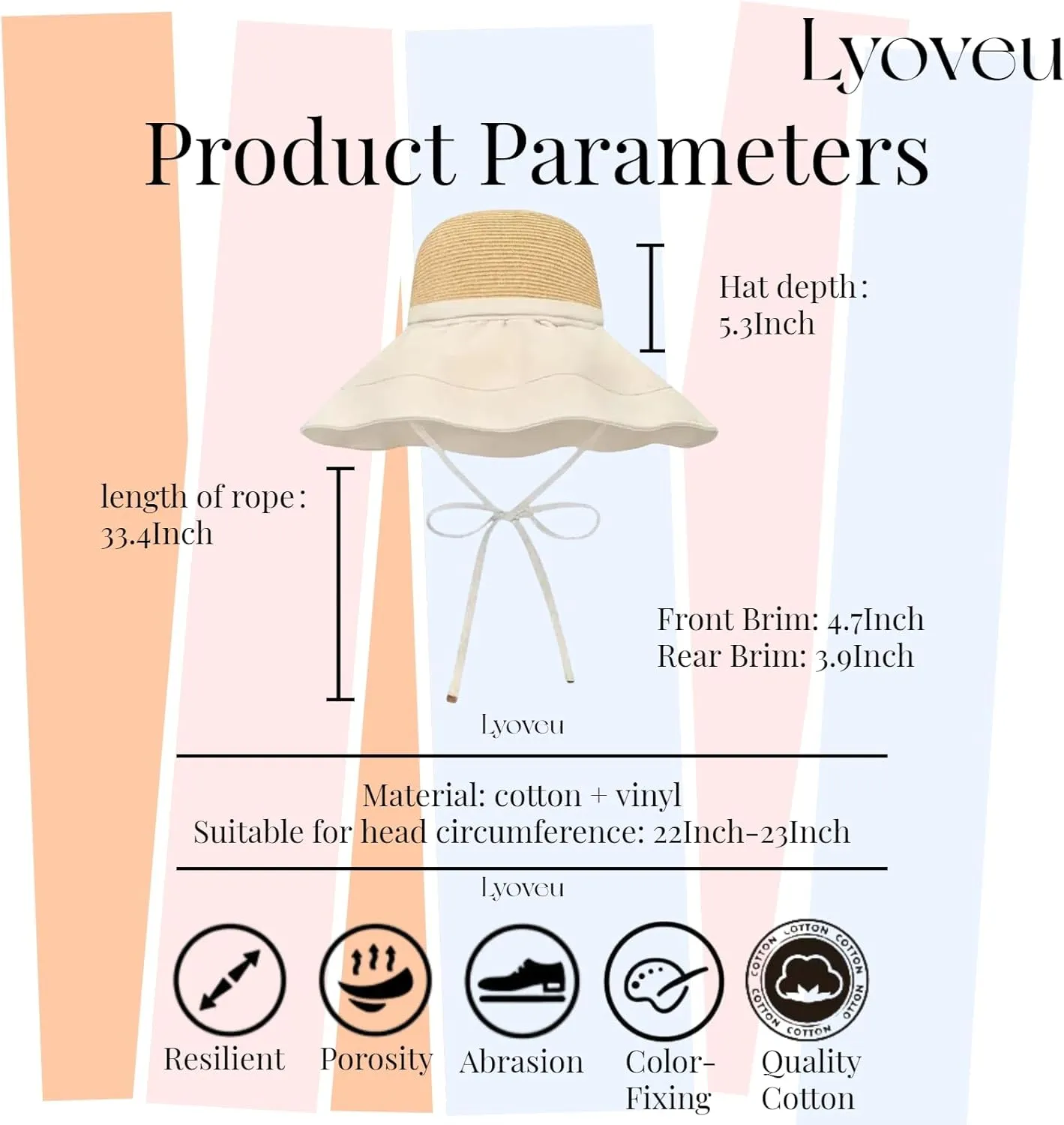 S-H1 Sun Visor Hat Straw Hat Wide Brim Beach Hat UV Protection Summer Hat for Women 2IN1 Shoulder Bag