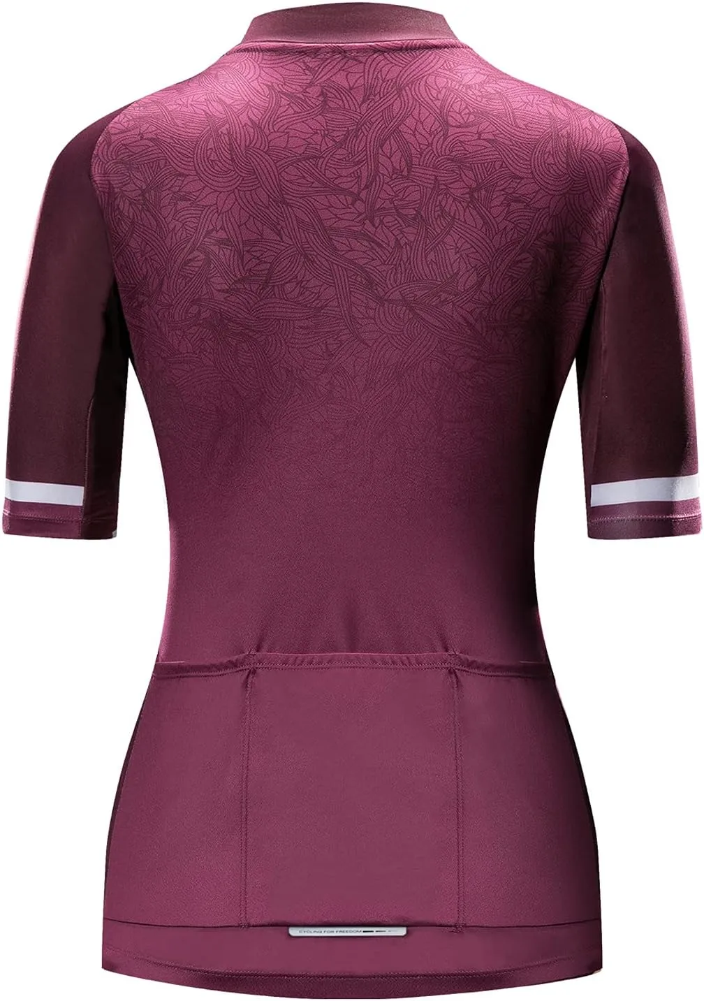 Santic Cycling Jersey Women's Shorts Sleeve Tops Bike Shirts Bicycle Jacket Full Zip with Pockets Andrea