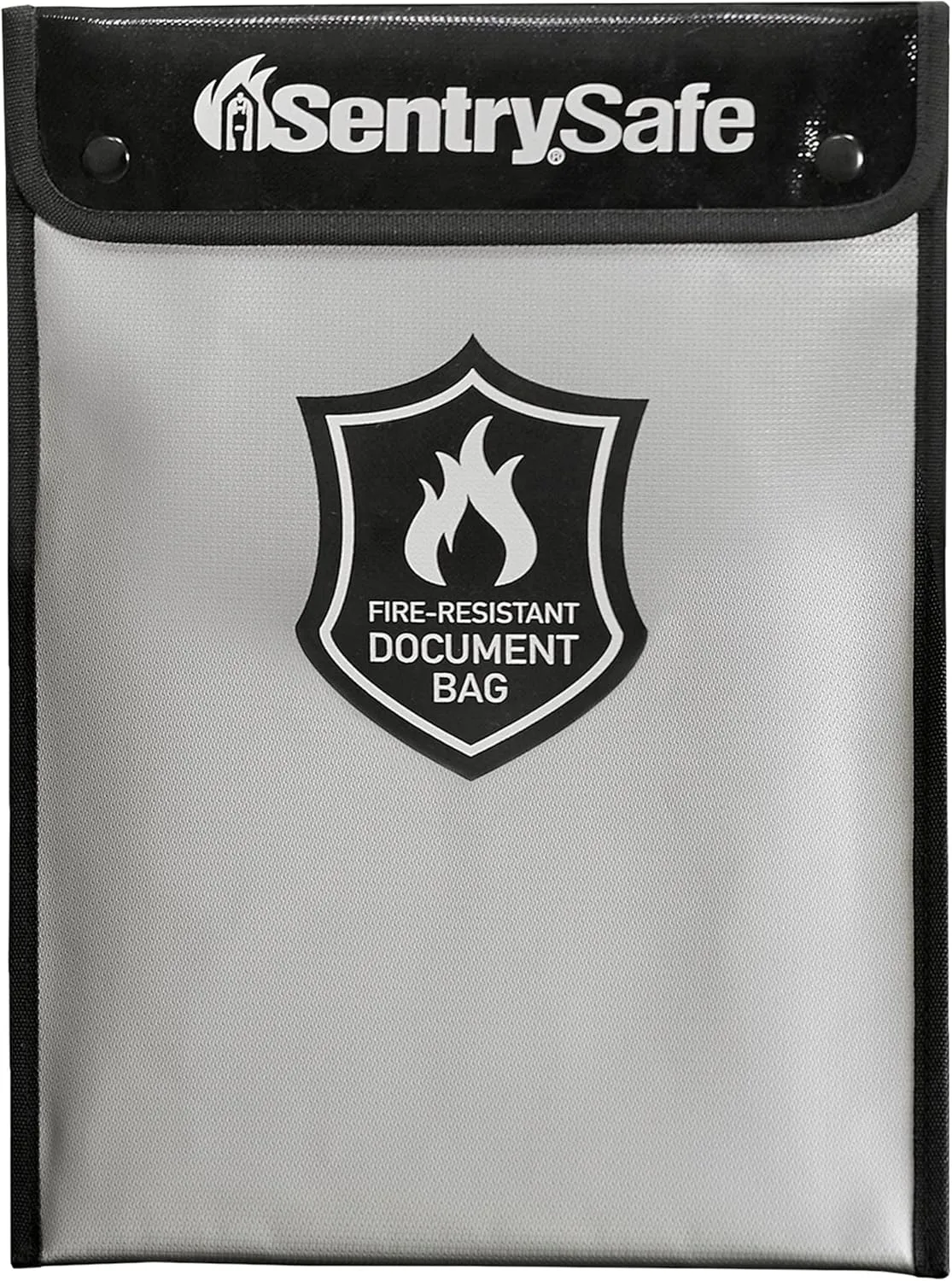 SentrySafe Fire and Water Resistant Portable Bag with Zipper for Money or Document Storage, FBWLZ0SSC