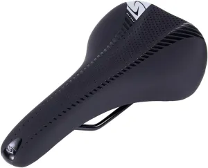 Serfas Spartan-1 Chromoly Bicycle Saddle - SPR-1 (Black - 145mm)