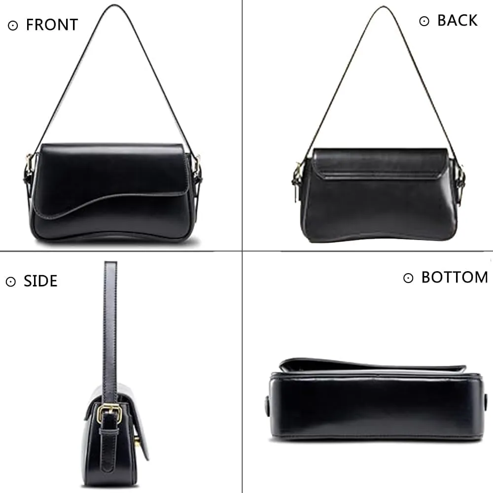 Shoulder Purses for Women, Trendy Purse Clutch Purse Handbag PU Leather Tote Bag Crossbody Bags