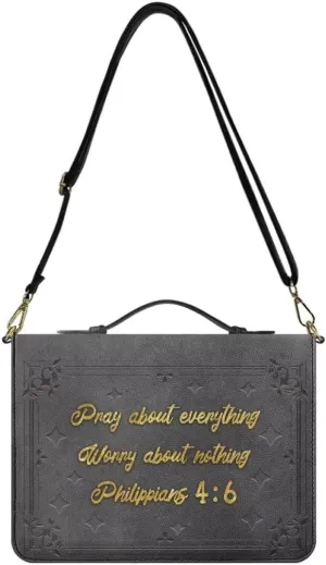 Shoulder Strap Bag for Women Bible Bag for Women Bible Cover Bible Case with Handle Zipper Handbag Gift for Mom
