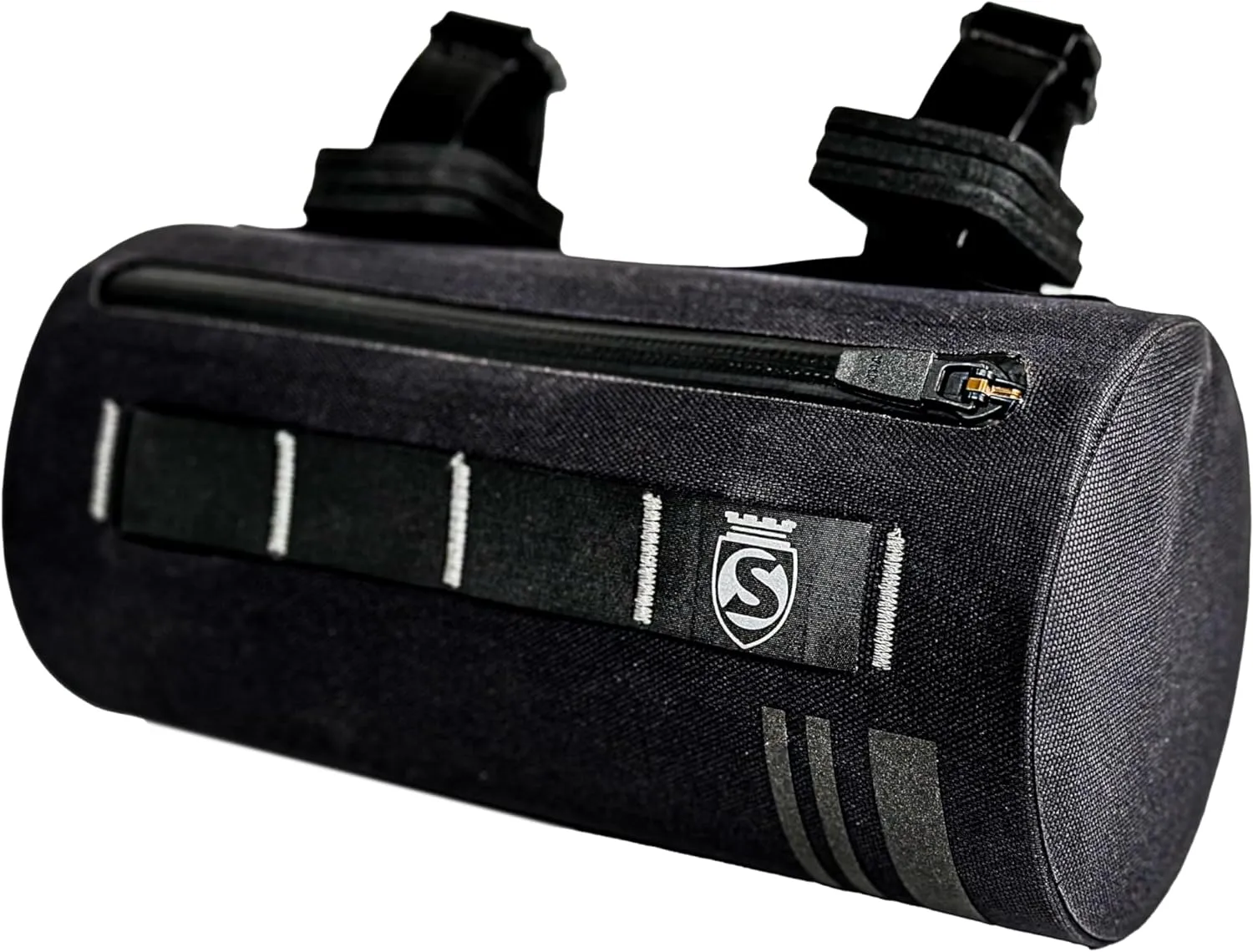 SILCA Grinta Bicycle Handlebar Bag | 2L Capacity | Semi-rigid design with removeable rigid insert | Weatherproof welded design with YKK waterproof zipper.