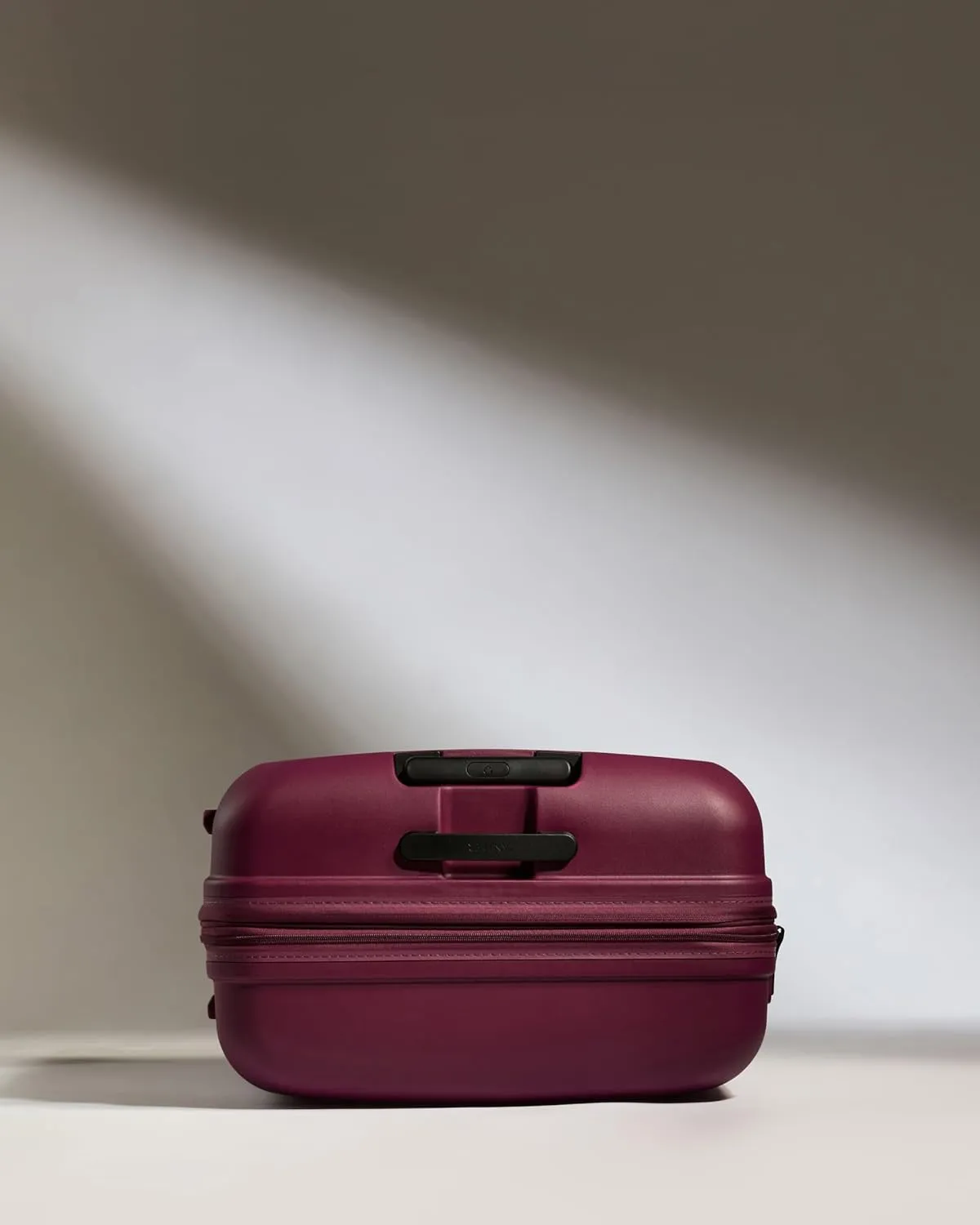 Single Stripe Hardside Luggage 32 Inch Large Suitcase - Durable, Lightweight & Expandable, 4 Spinner Wheels - Adjustable Handle, TSA Lock - Heather Purple