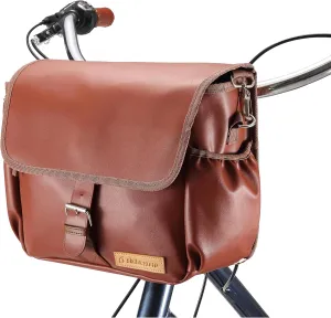 sixthreezero Bike Bag for Front Frame or Rear Rack Mount, Waterproof Messenger Bag Clip On Bicycle Pannier with Shoulder Strap