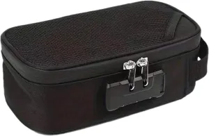 Smell Proof Container,Smell Proof Bag | Document Safe Box - Portable Storage Bag, Multifunctional Document Organizer, Storage Case, Black, Consulte la descripción, See description, Black, Consulte la