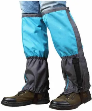 Snake Gaiters, Leg Gaiters, Adjustable Snow Boot Gaiters, for Mud Mountain Climbing Or Snowshoeing(Orange)