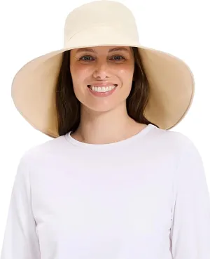 Solbari Ultra Wide Brim Sun Hat UPF50  Packable UV Sun Protection Hats with Full Coverage Brim