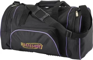Speedway Motors Nylon Small Pit Bag - Durable 600 Denier with Embroidered Logo, Detachable Padded Shoulder Straps, Quick-Release Buckles, Easy-Grip Handles, Zippered Pockets, 17" x 9" x 10"