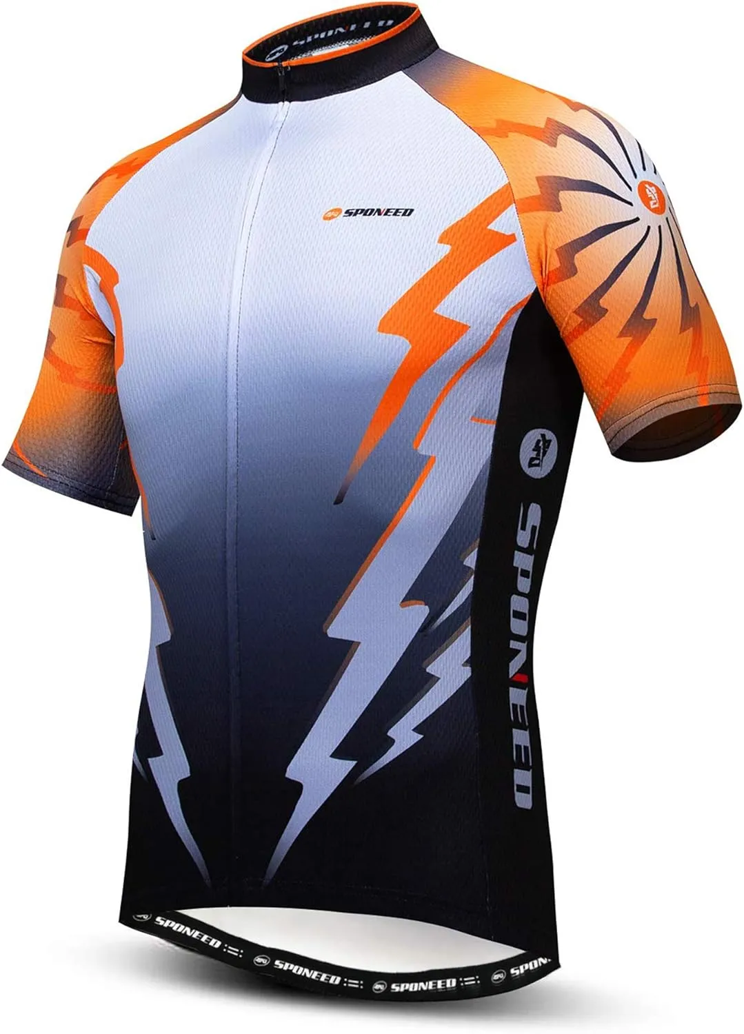 sponeed Men's Cycling Jersey and Bib Short Suit Bicycle Wear Padded Bike Tights