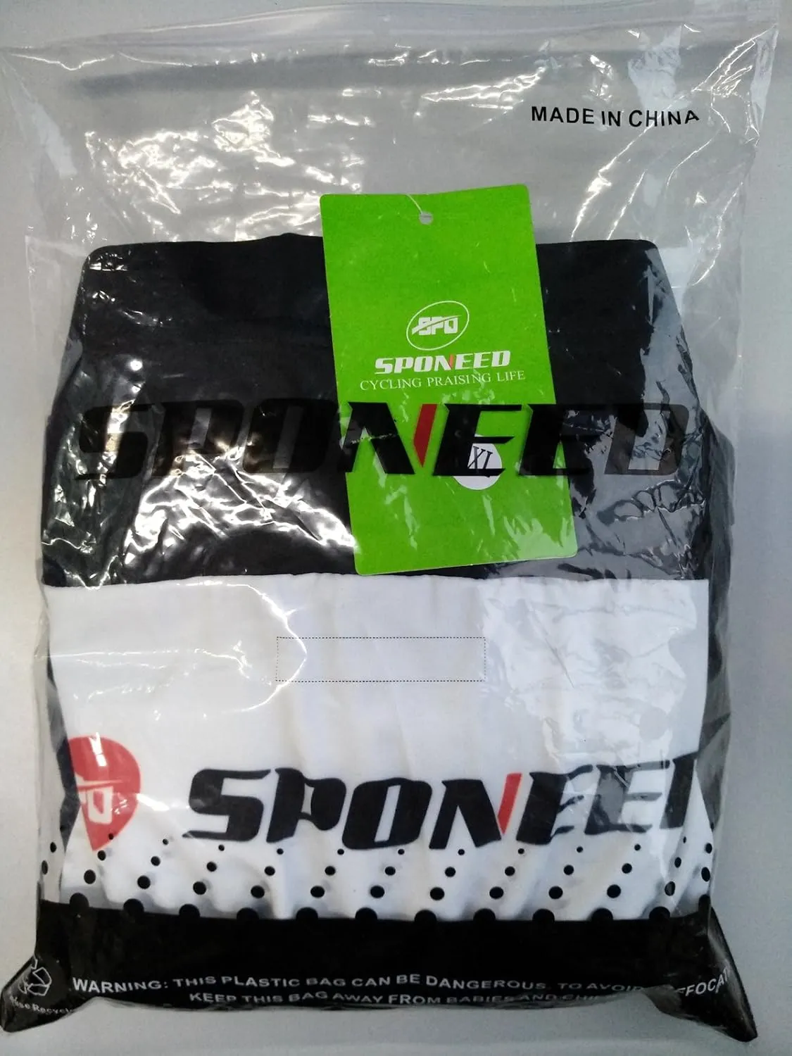 sponeed Men's Cycling Jersey and Bib Short Suit Bicycle Wear Padded Bike Tights