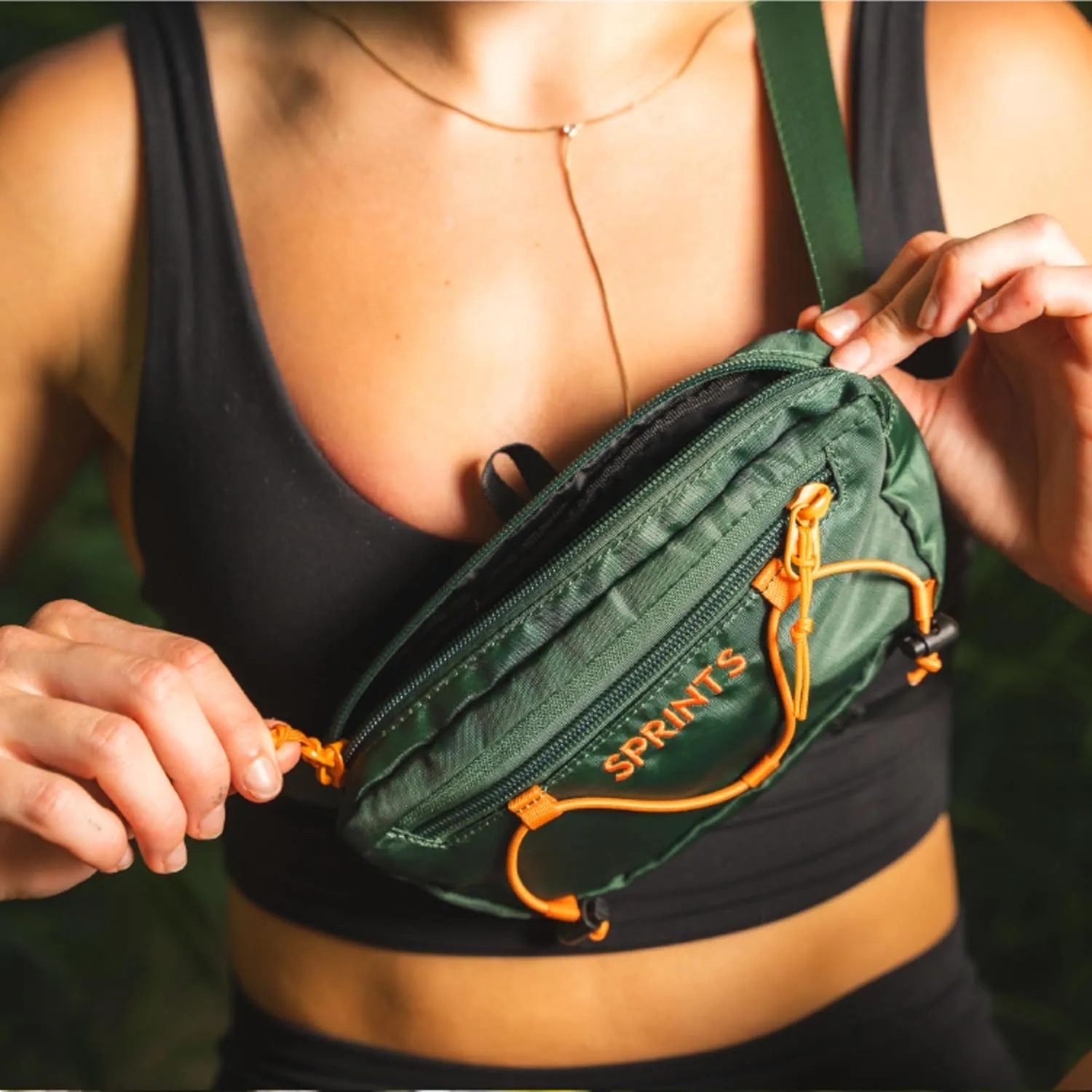 Sprints Small Cross Body Sling It Bag (Forest Ruck)