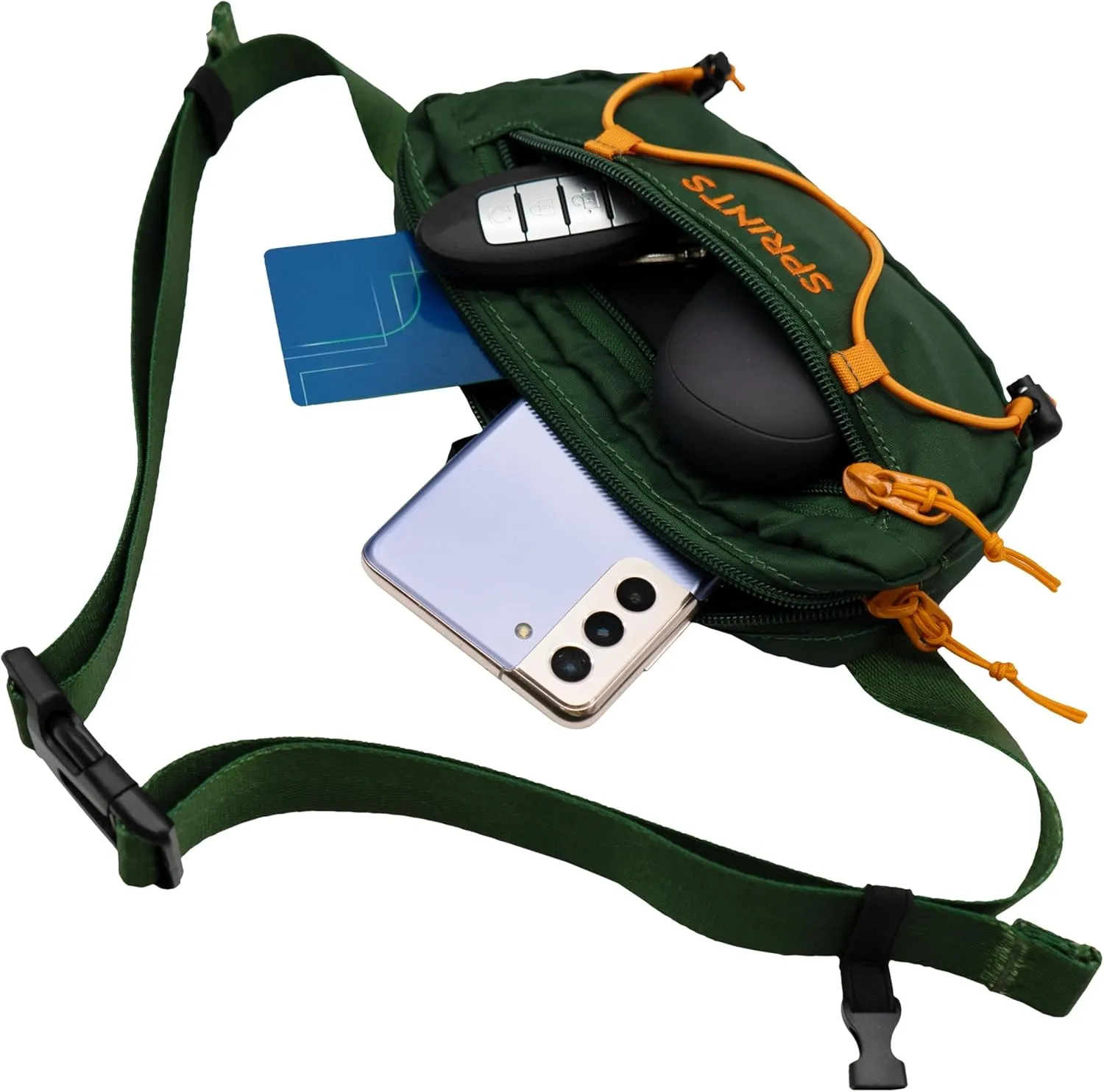 Sprints Small Cross Body Sling It Bag (Forest Ruck)