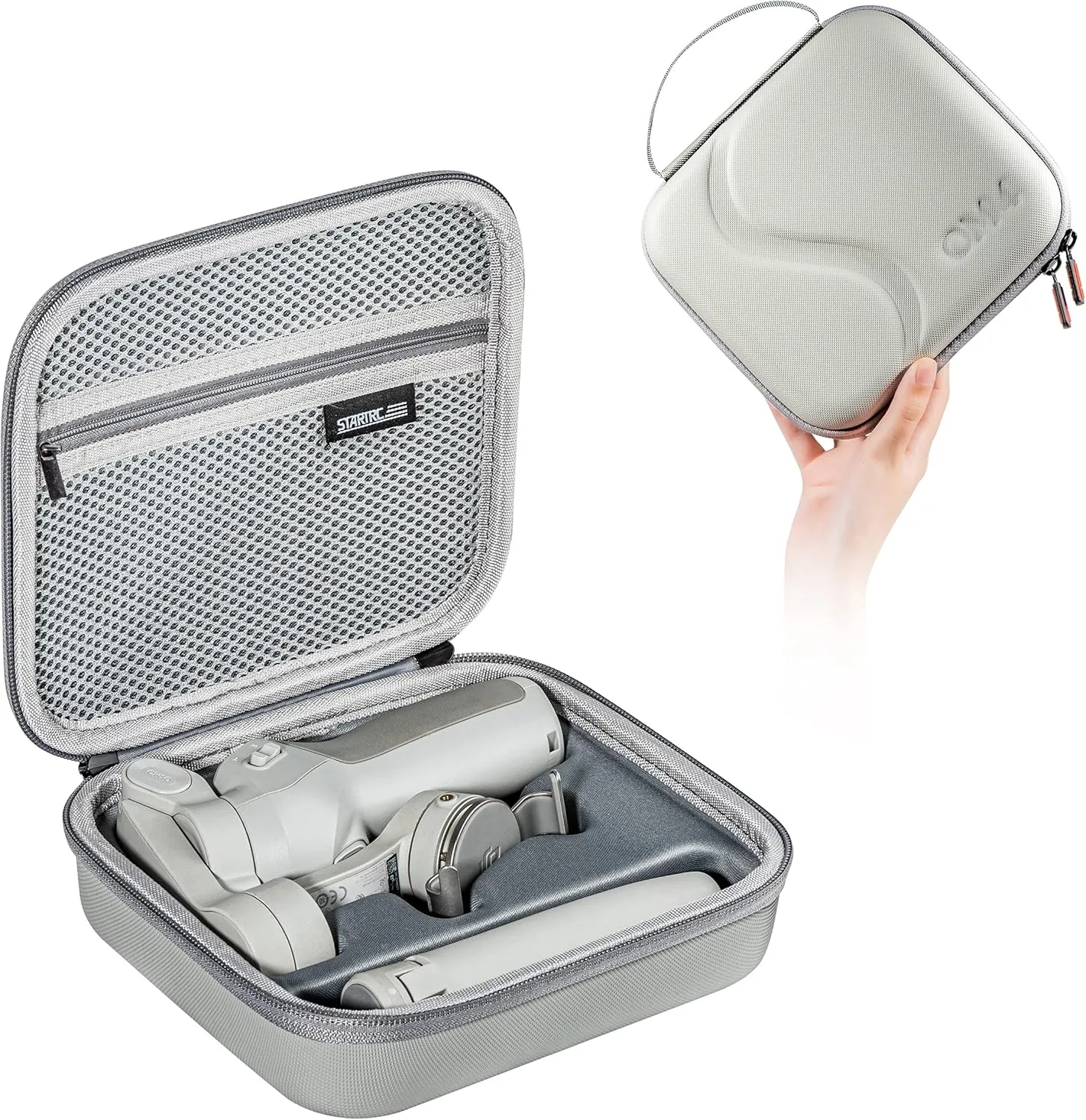 STARTRC OSMO Mobile 4 Case,Waterproof Portable Storge Bag Travel Case for DJI OM 4 / OSMO Mobile 3 Gimbal Stabilizer