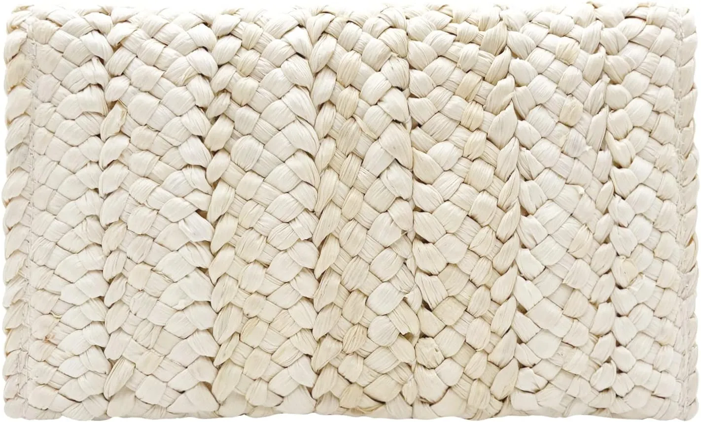 Straw Clutch Purses for Women Woven Straw Beach Handbag Envelope Rattan Clutch for Summer